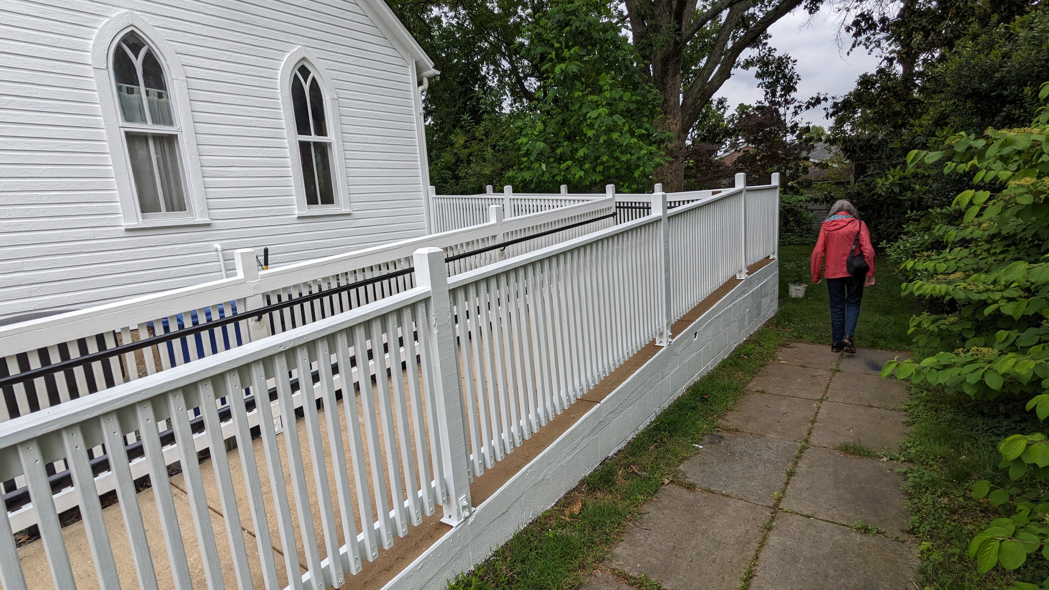 Barcroft Community House new paint.