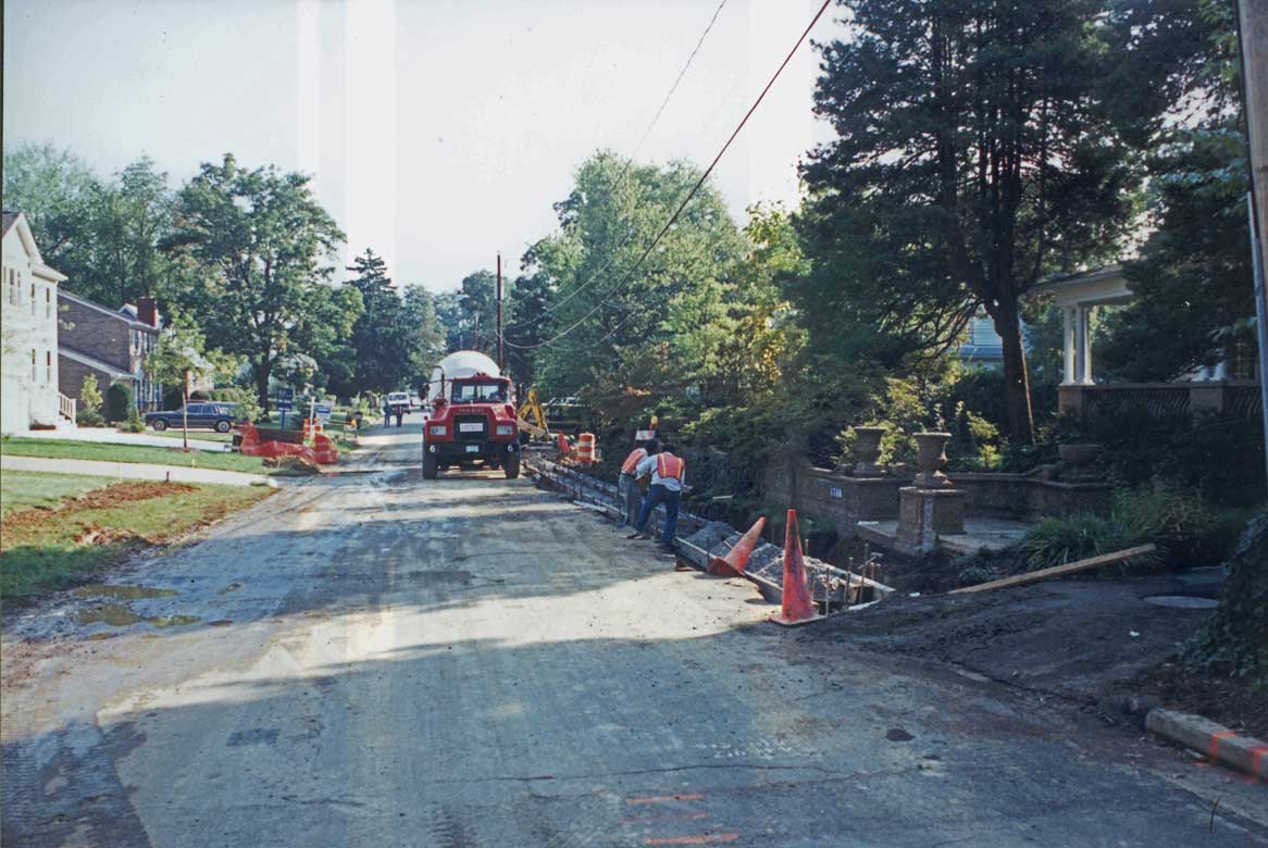 Neighborhood Conservation project on 8th Street