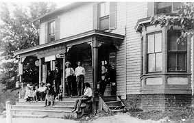 Haring's store on Columbia Pike about 1900